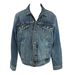 Madewell Classic Denim Jacket Men Size XL Indigo